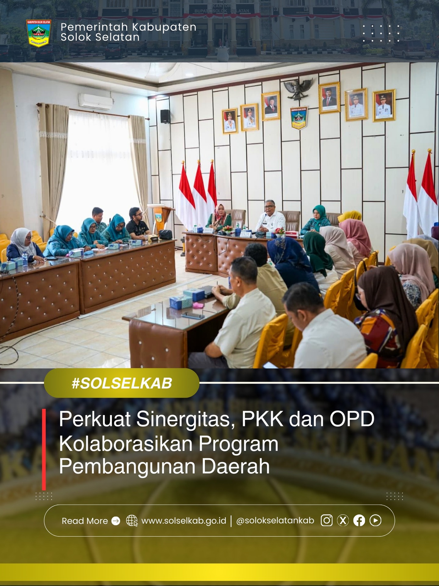 Perkuat Sinergitas, PKK dan OPD Kolaborasikan Program Pembangunan Daerah
